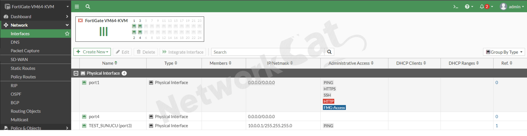 Fortigate Interface Migrate Öğrenmek ve Öğretmek